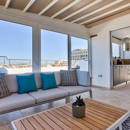 Luxury 4-bedroom Duplex With Stunning Sea Views Private Terrace And Jacuzzi