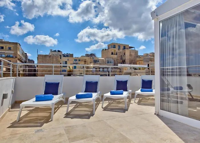 Daire Luxury 4-bedroom Duplex With Stunning Sea Views Private Terrace And Jacuzzi