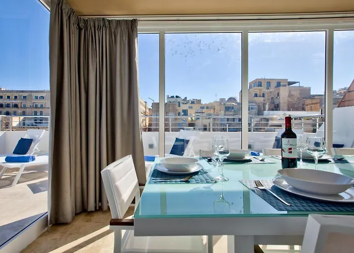 Luxury 4-bedroom Duplex With Stunning Sea Views Private Terrace And Jacuzzi Daire